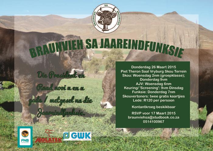 Braunvieh Jaareind 2015