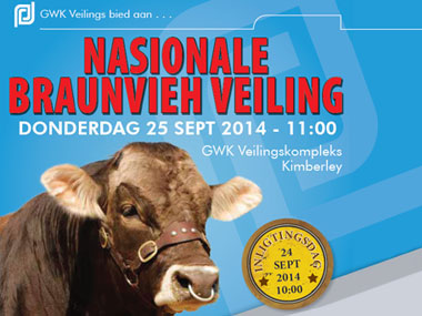 Nasionale Braunvieh Veiling 2014