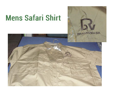 Mens Safari Shirt - 